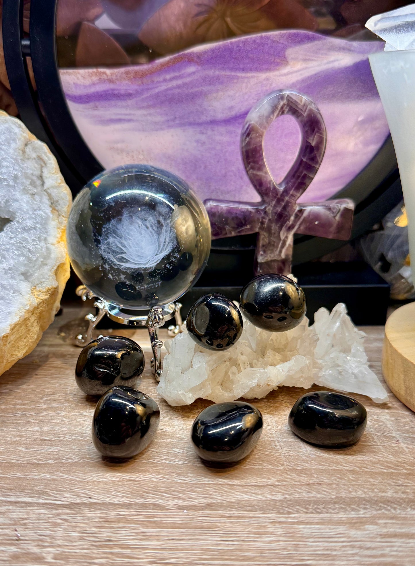 Pierres roulées de Jais