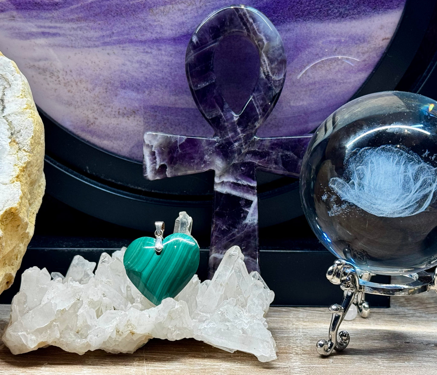 Pendentif de Malachite