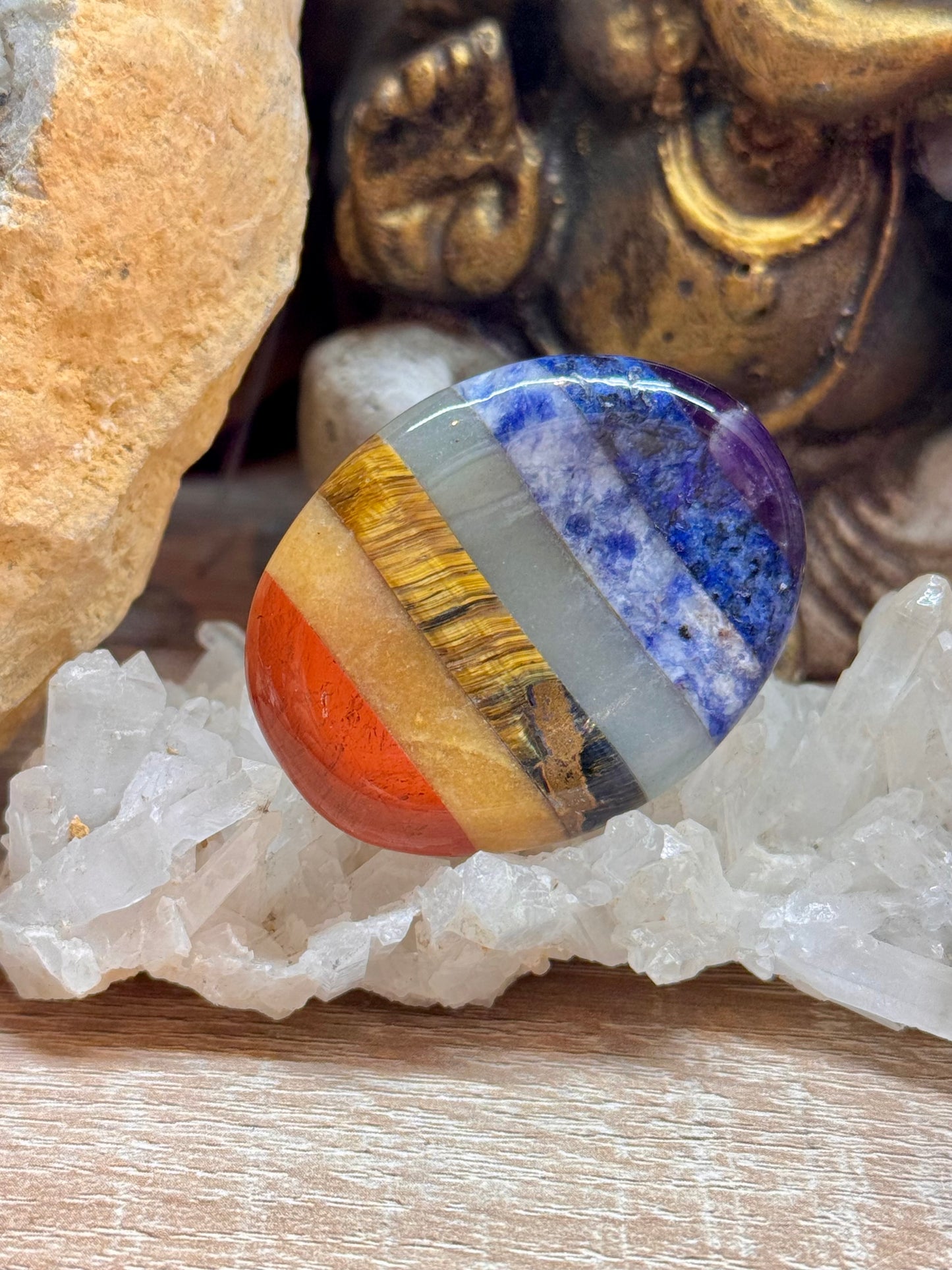 Pierre anti-stress 7 chakras