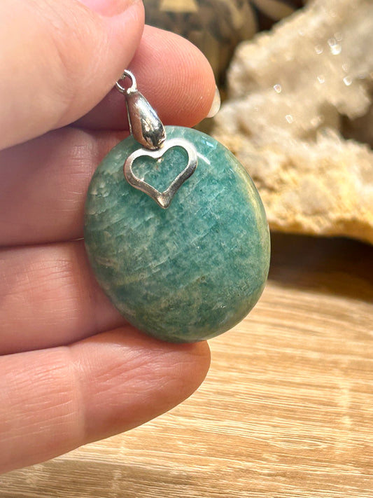 Pendentif d’amazonite
