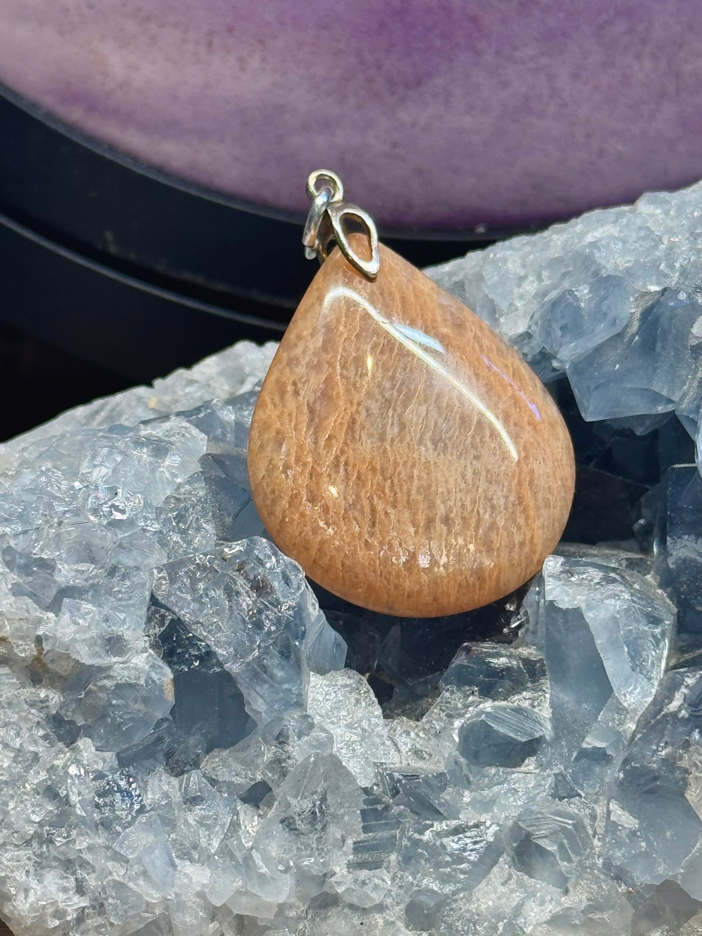 Pendentif de Pierre de Lune