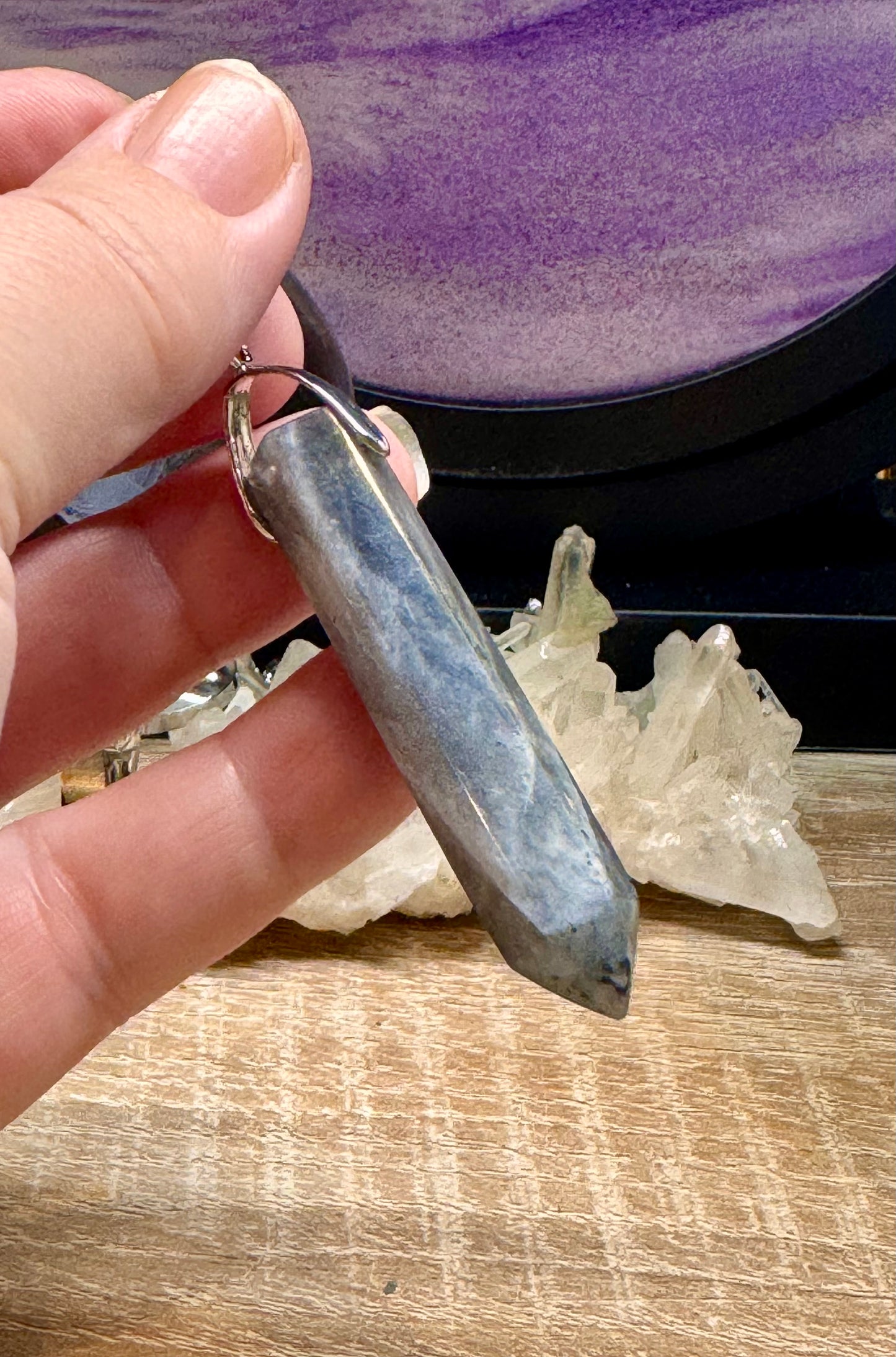Pointe de labradorite