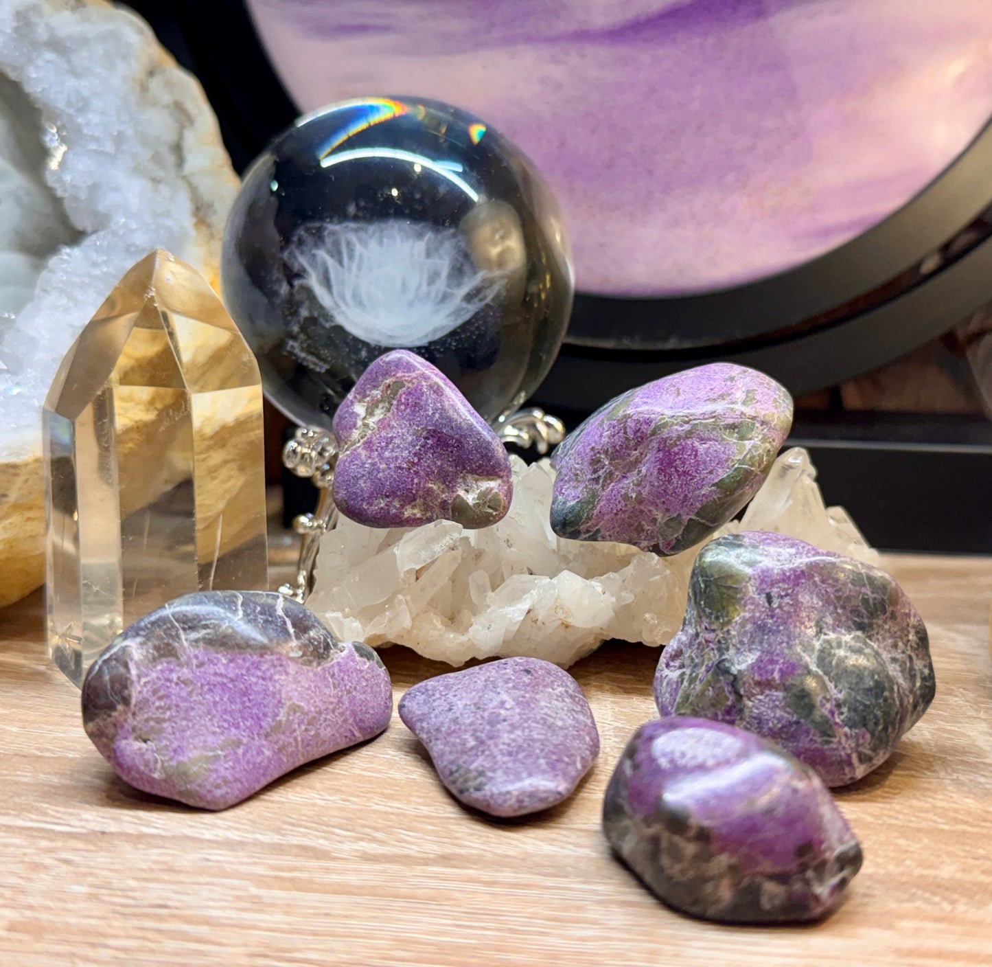 Pierres roulées d’Atlantisite