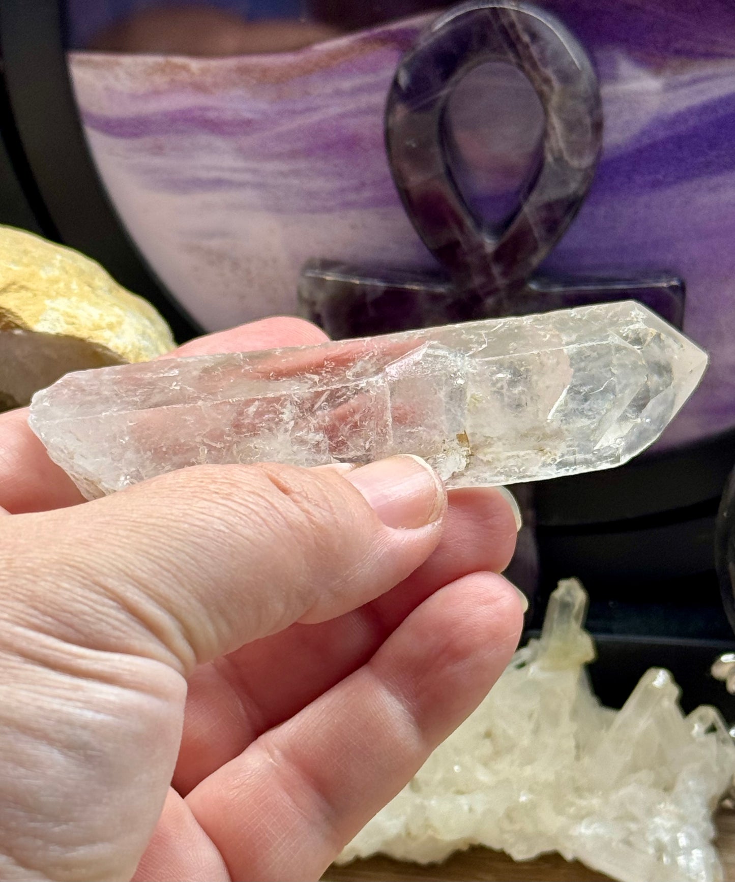 Pointe de Quartz Lémurien 3