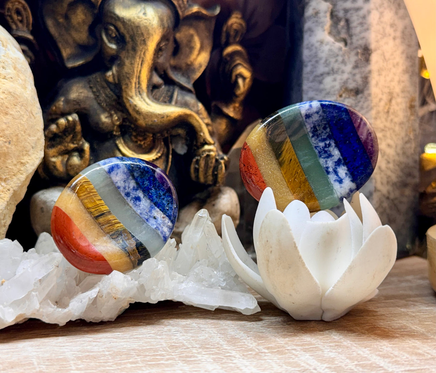 Pierre anti-stress 7 chakras