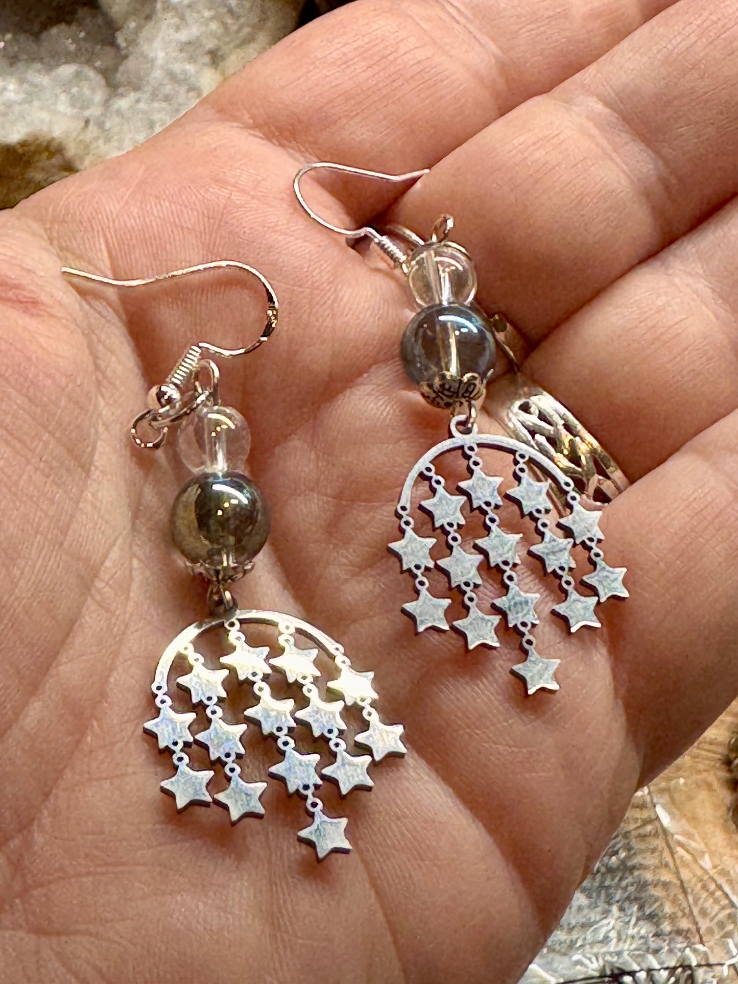Boucles d’oreilles étoiles