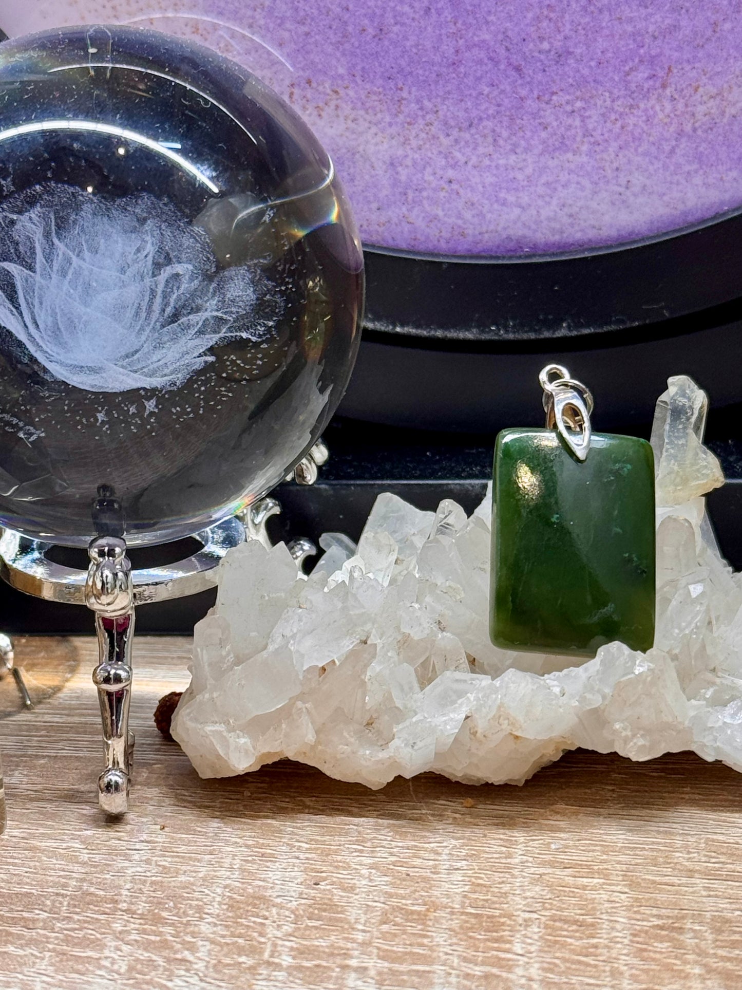 Pendentif de Jade Néphrite