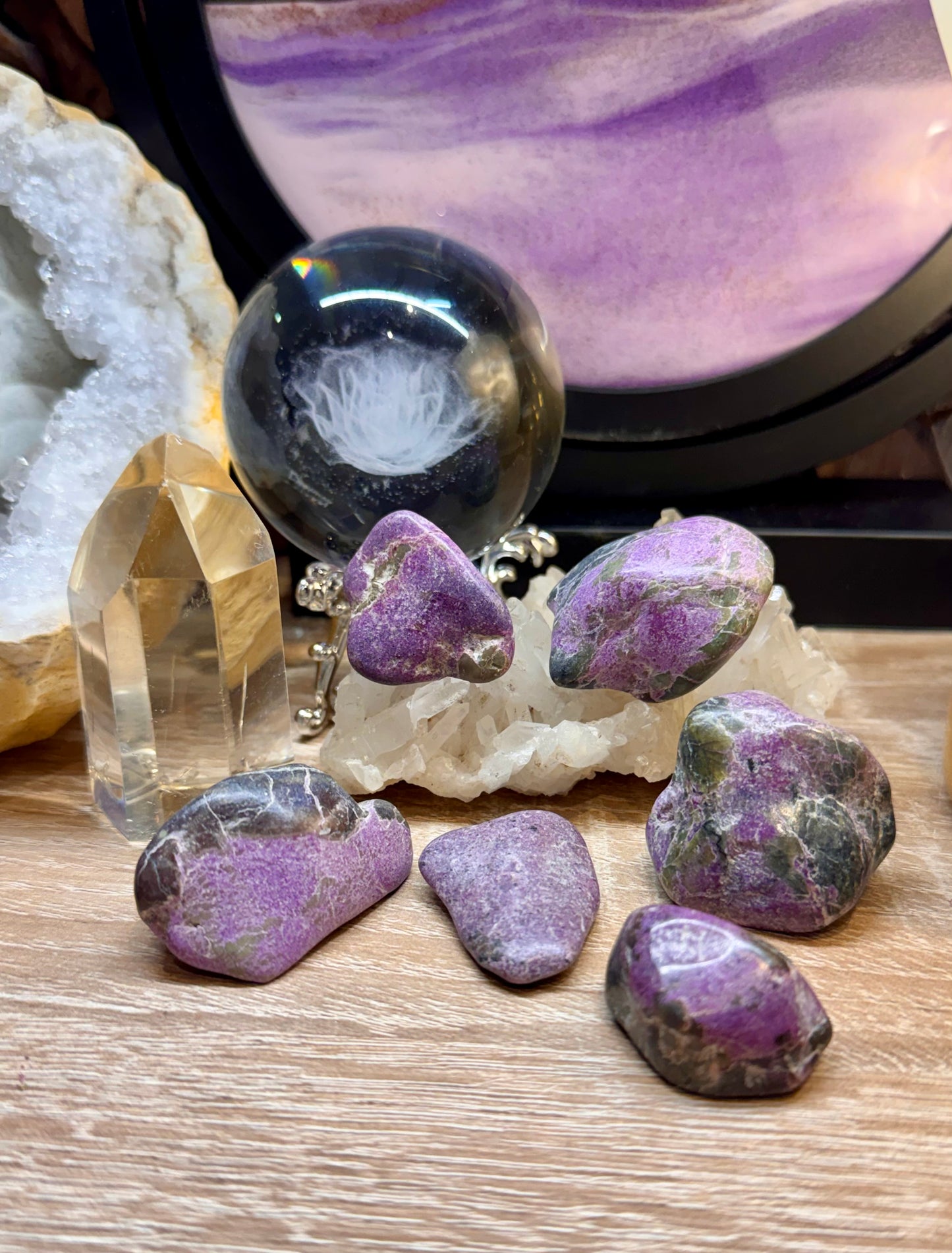 Pierres roulées d’Atlantisite