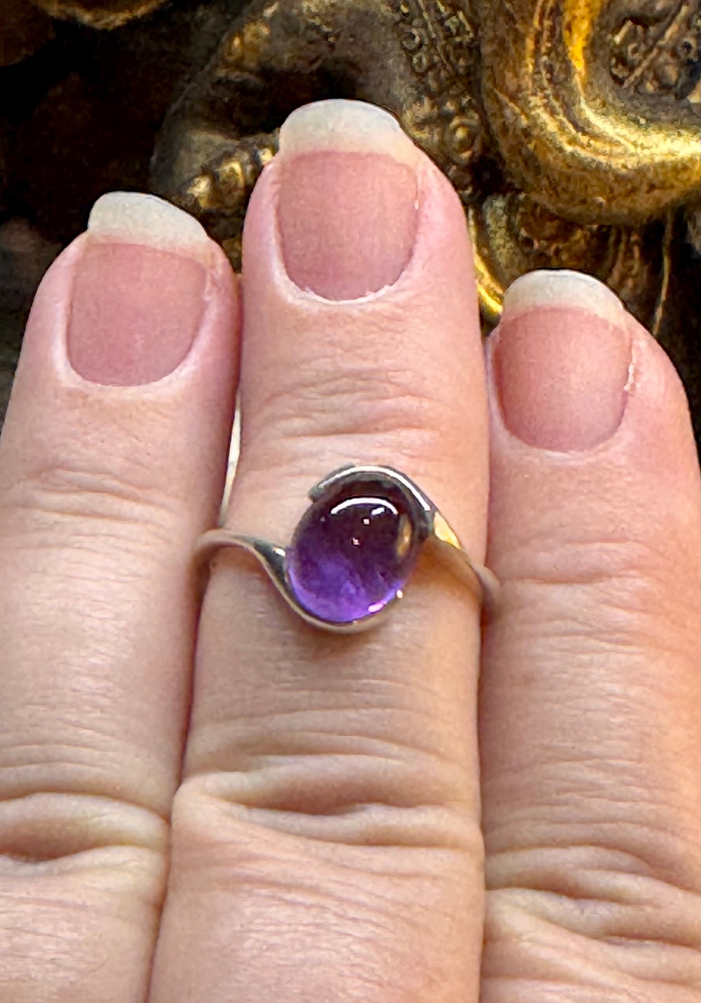 Bague améthyste T55,5