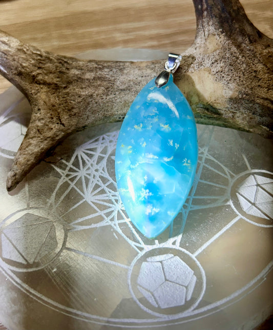 Pendentif d’hémimorphite