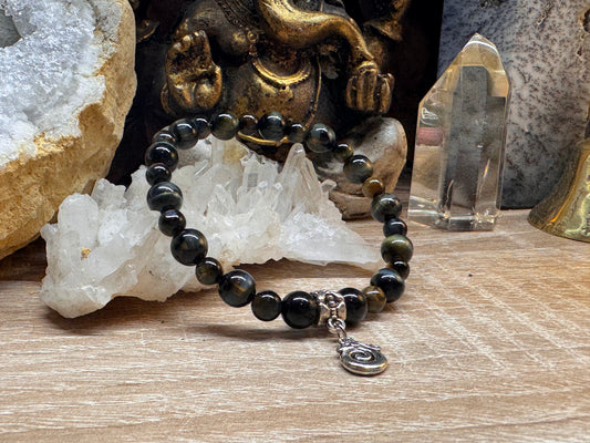 Bracelet Oeil de tigre-faucon