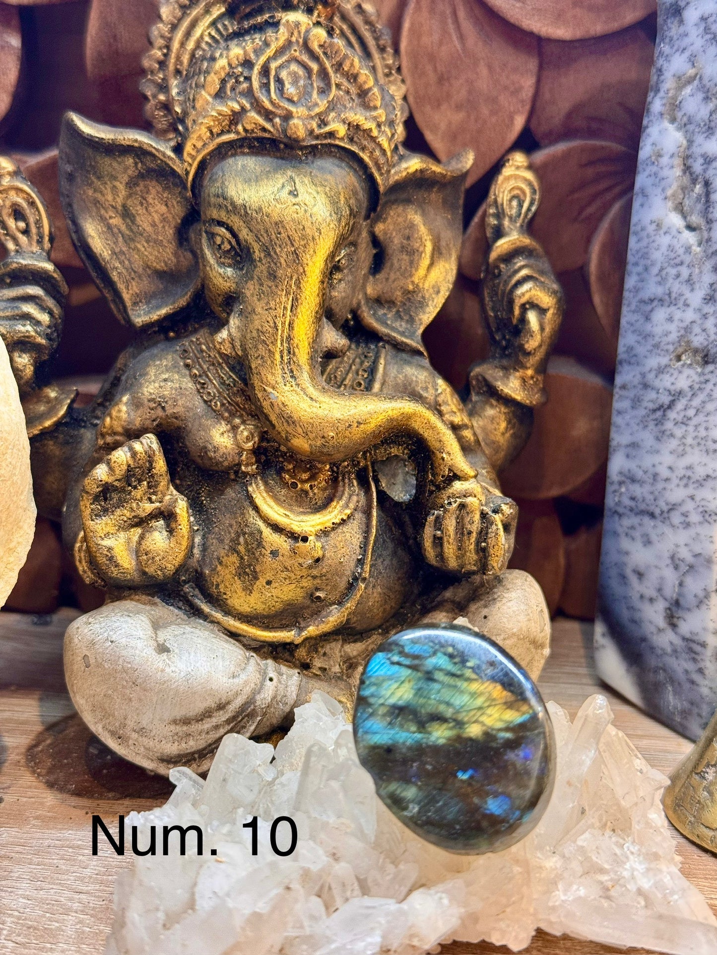 Galet de Labradorite