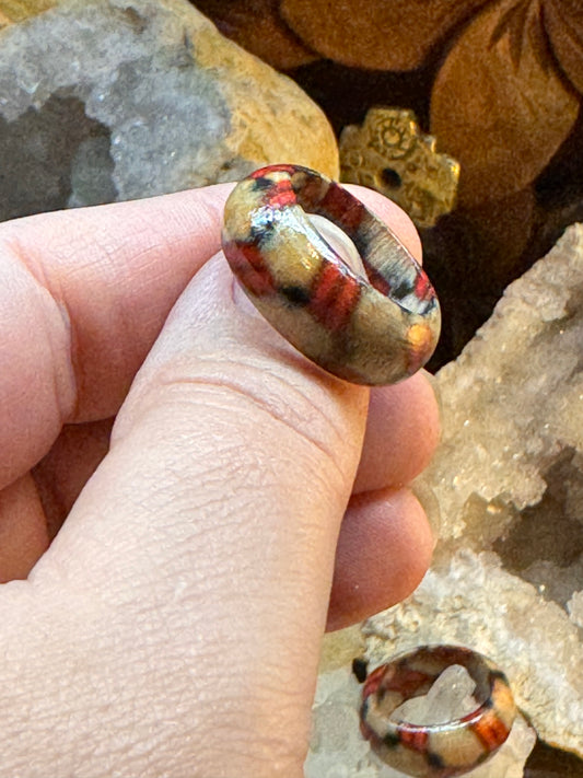 Bague fantaisie bois