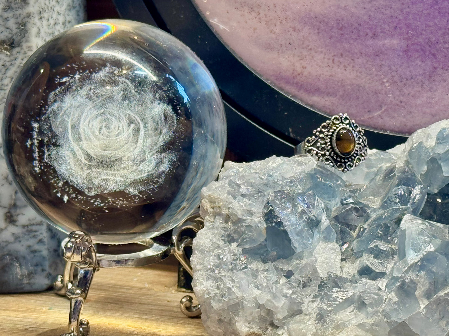 Bague Oeil de Tigre T54,5