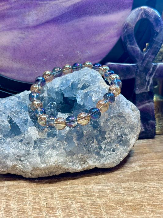 Bracelet en perles d’Aqua Aura