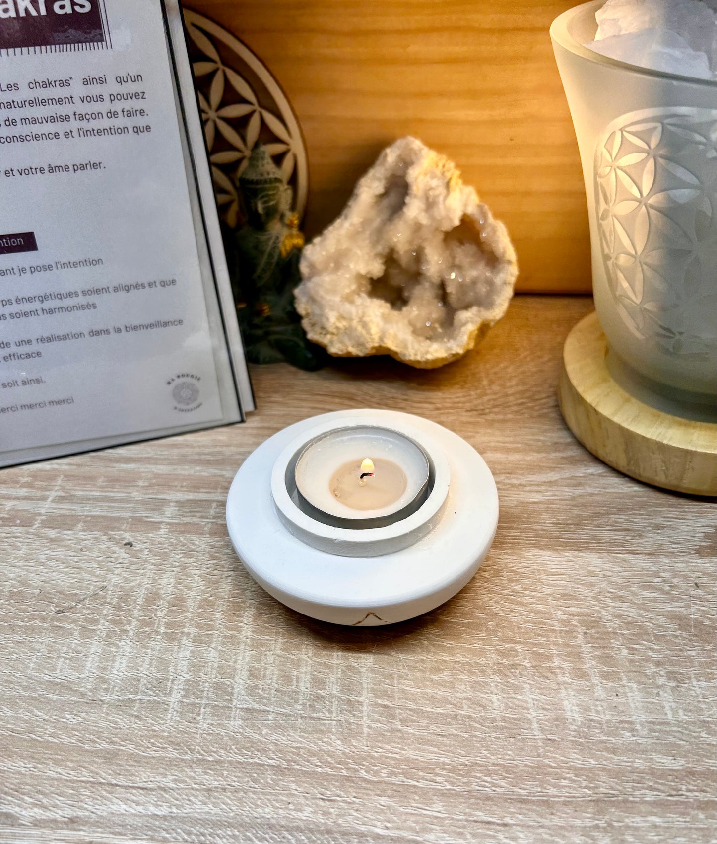 Ma bougie d’intention "les chakras"