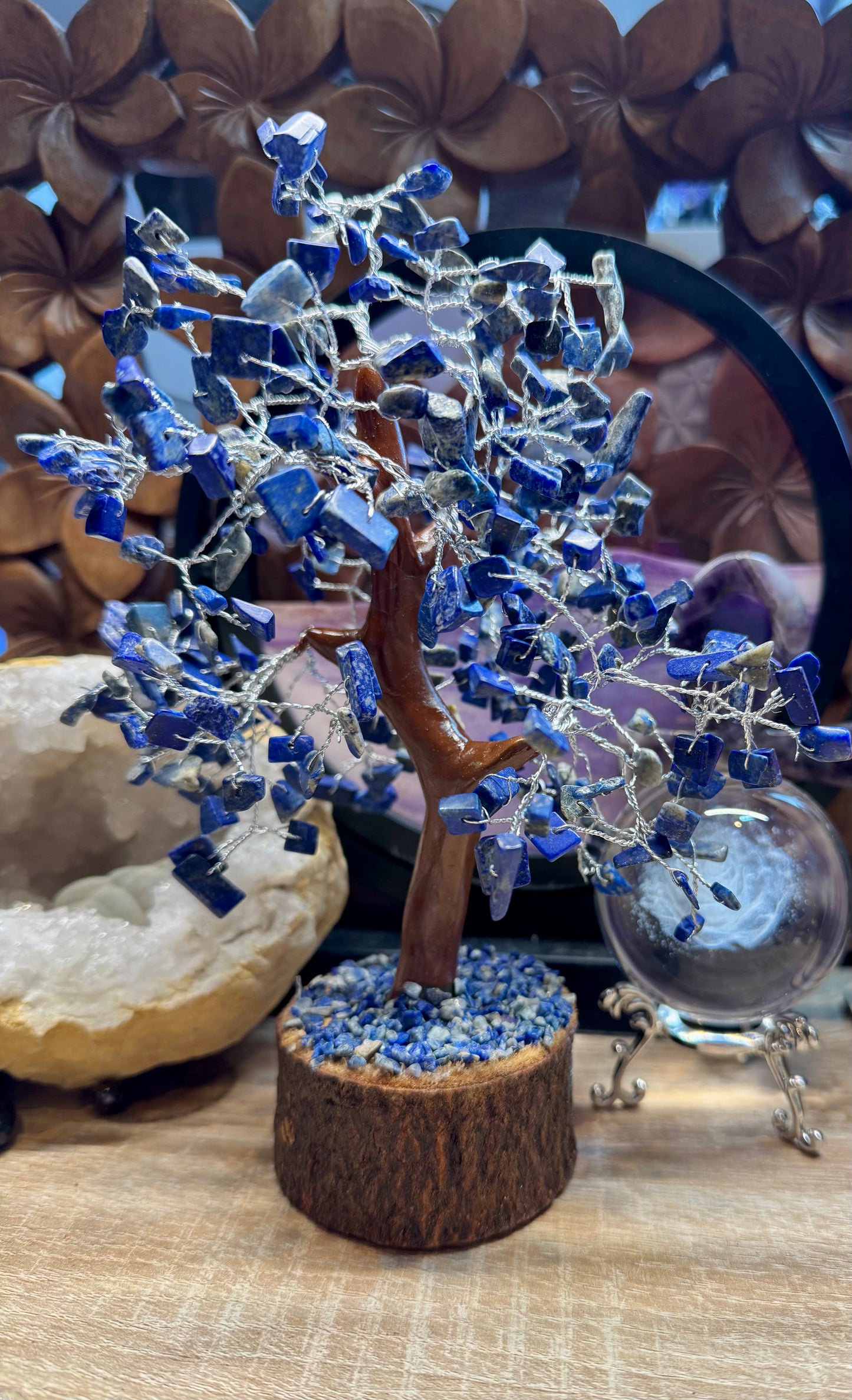 Arbre du bonheur en  Lapis-lazuli
