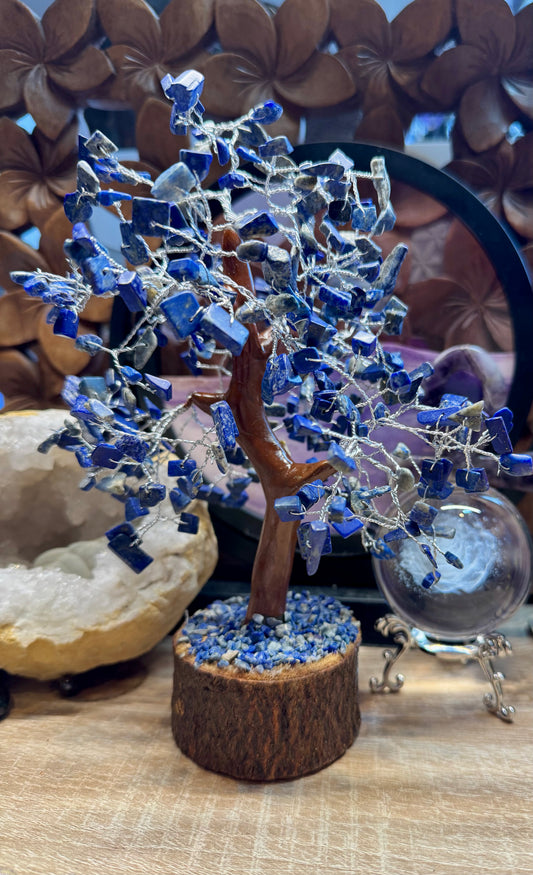 Arbre du bonheur en  Lapis-lazuli