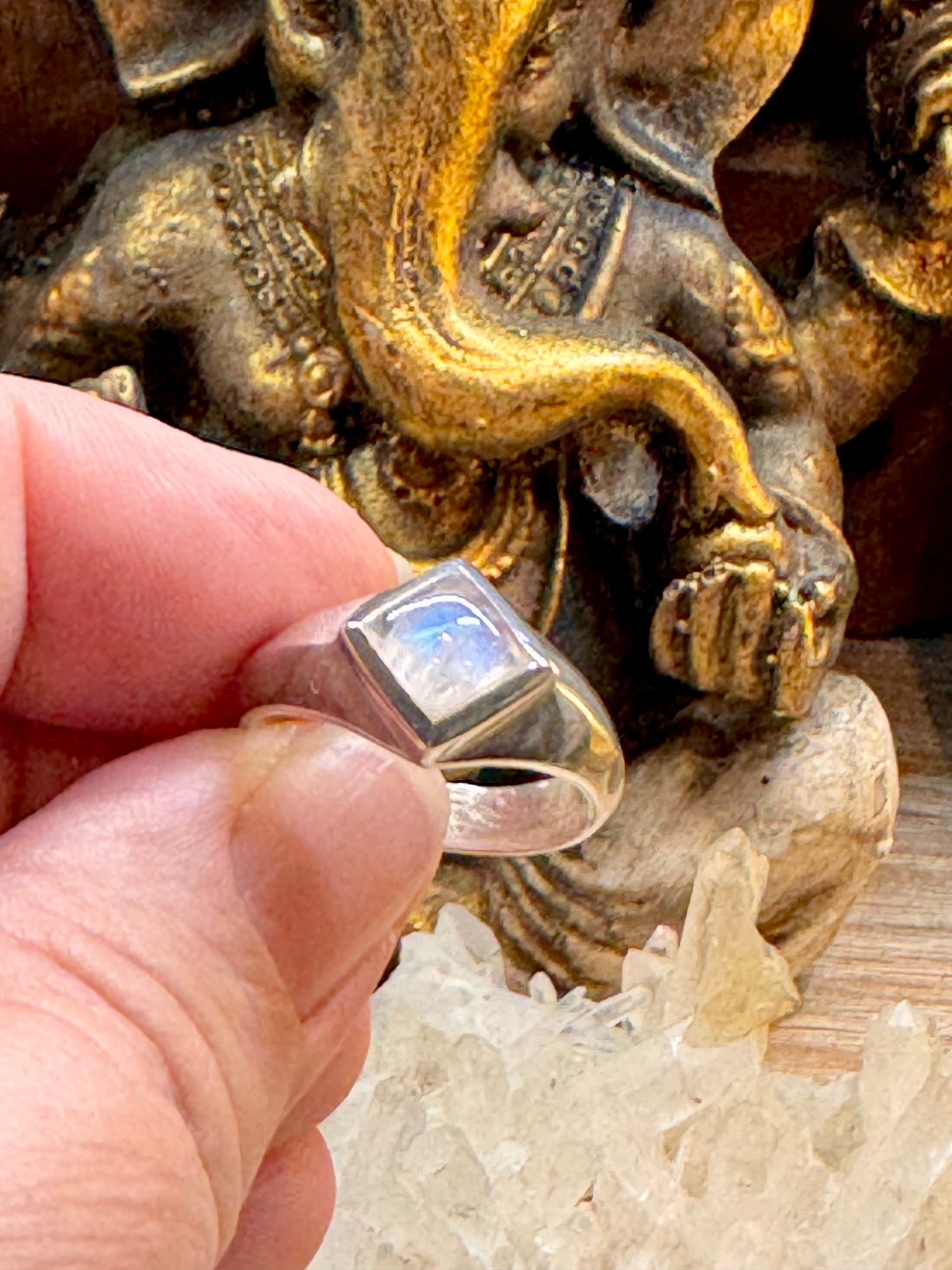 Bague Pierre de lune T54