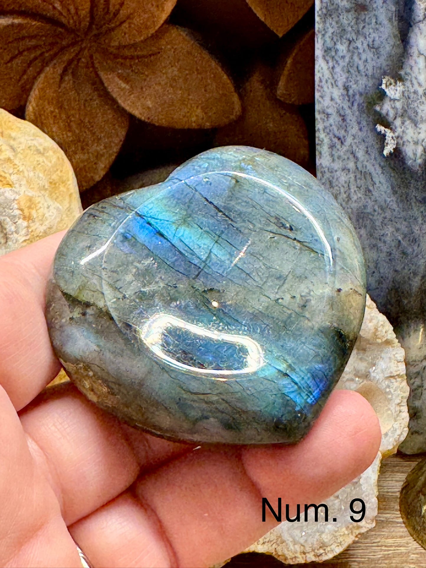 Pierre anti-stress labradorite