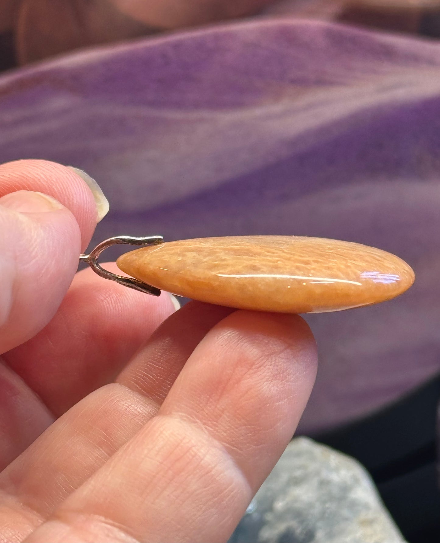 Pendentif de Pierre de Lune