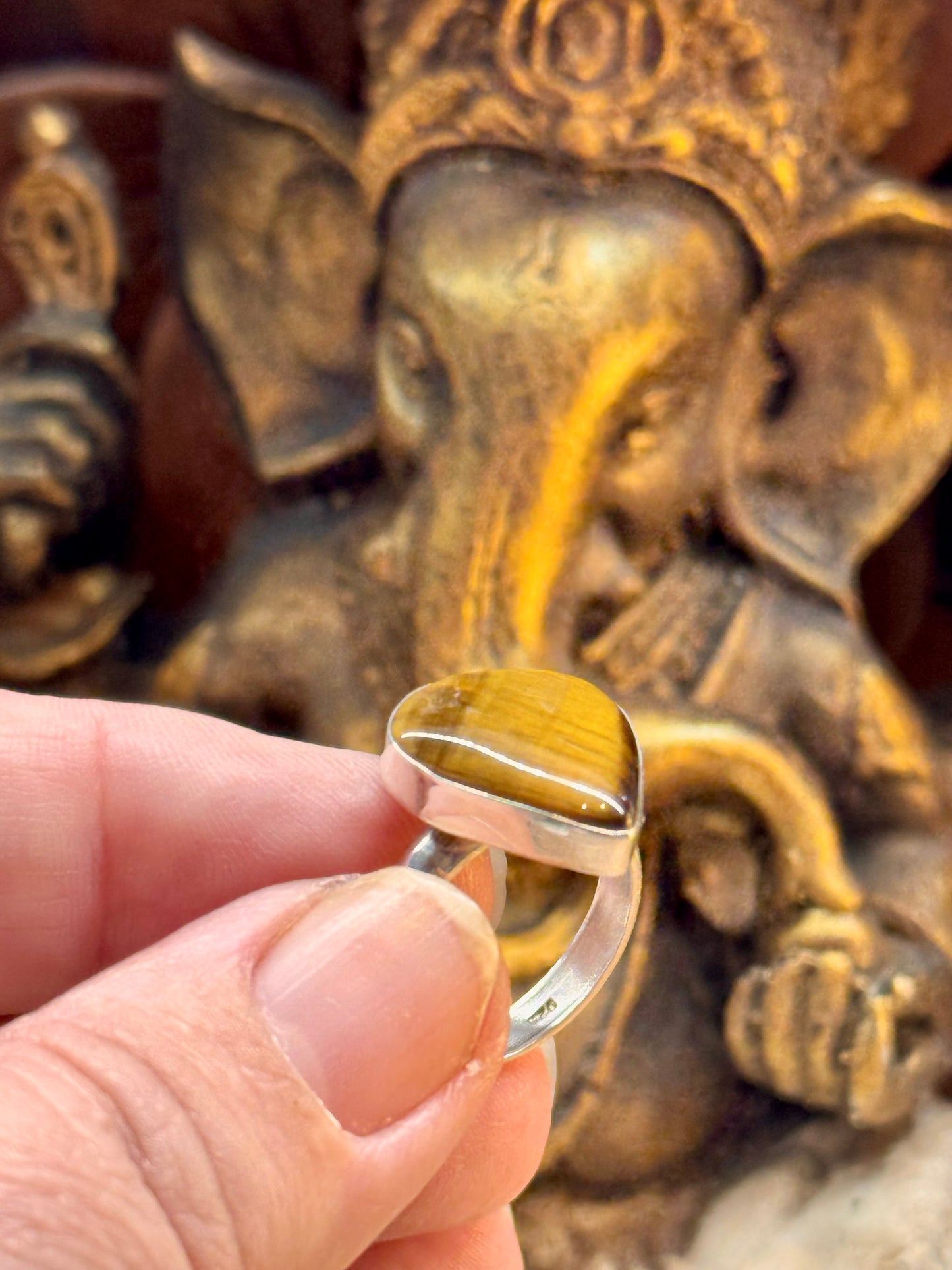 Bague Oeil de tigre