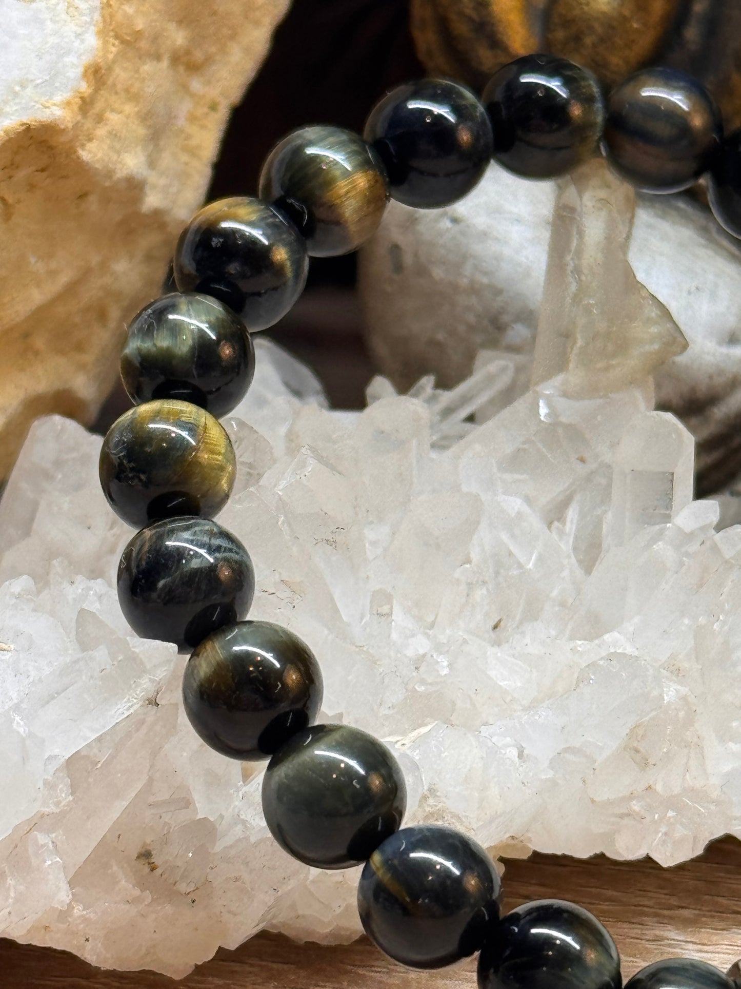 Bracelet Oeil de tigre-faucon