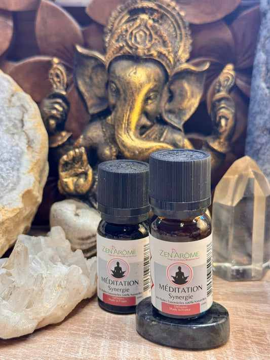 Synergie huiles essentielles Méditation