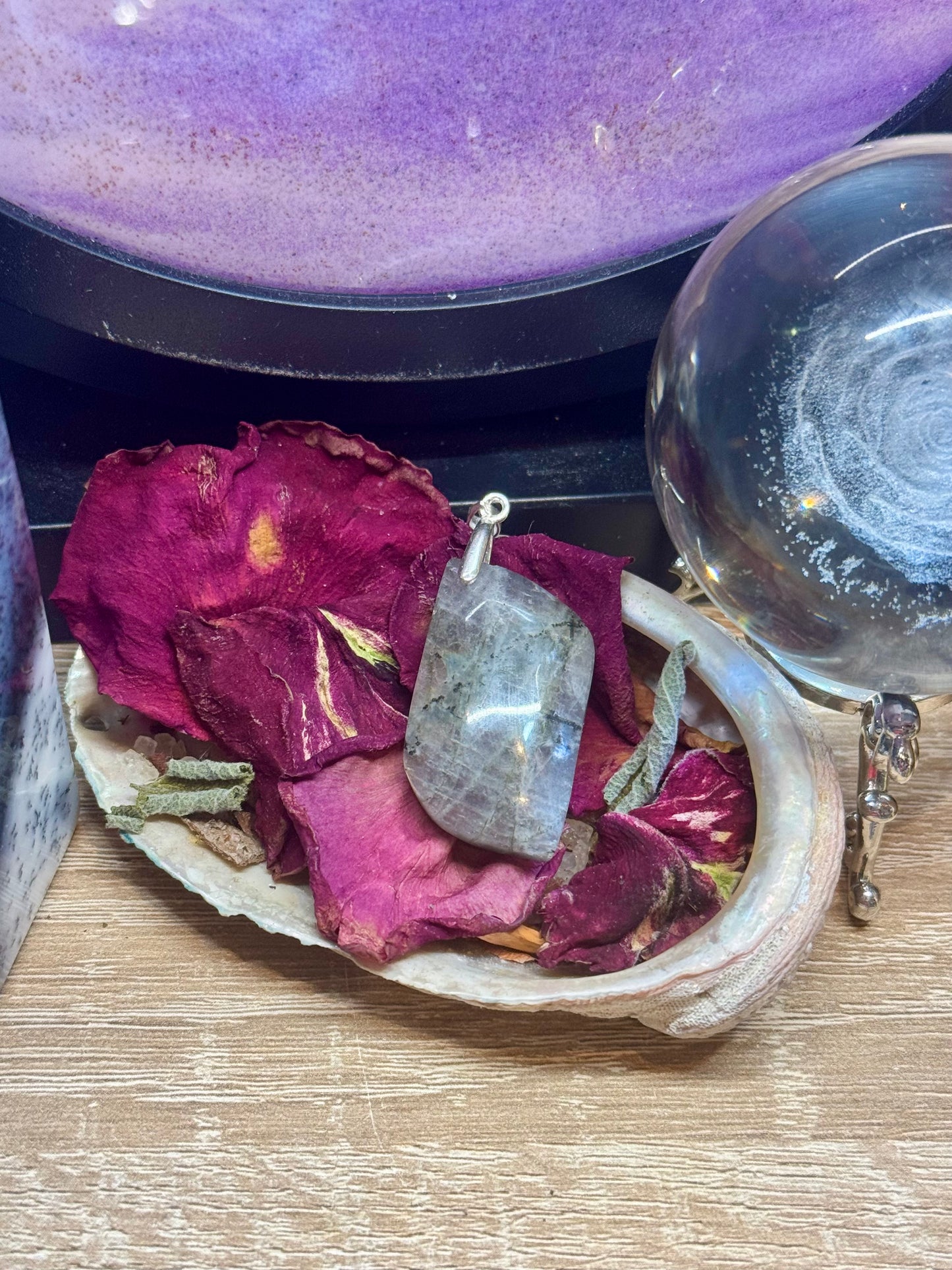 Pendentif en Labradorite