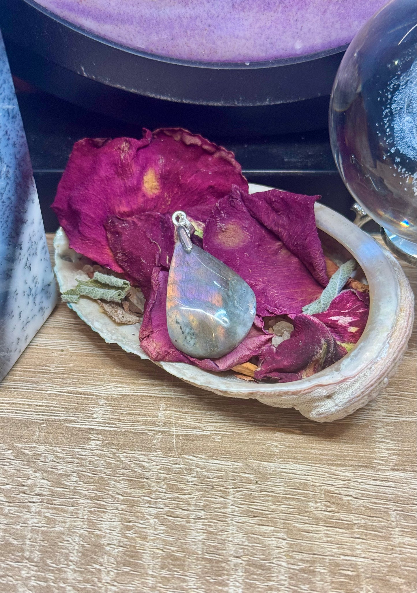 Pendentif en Labradorite