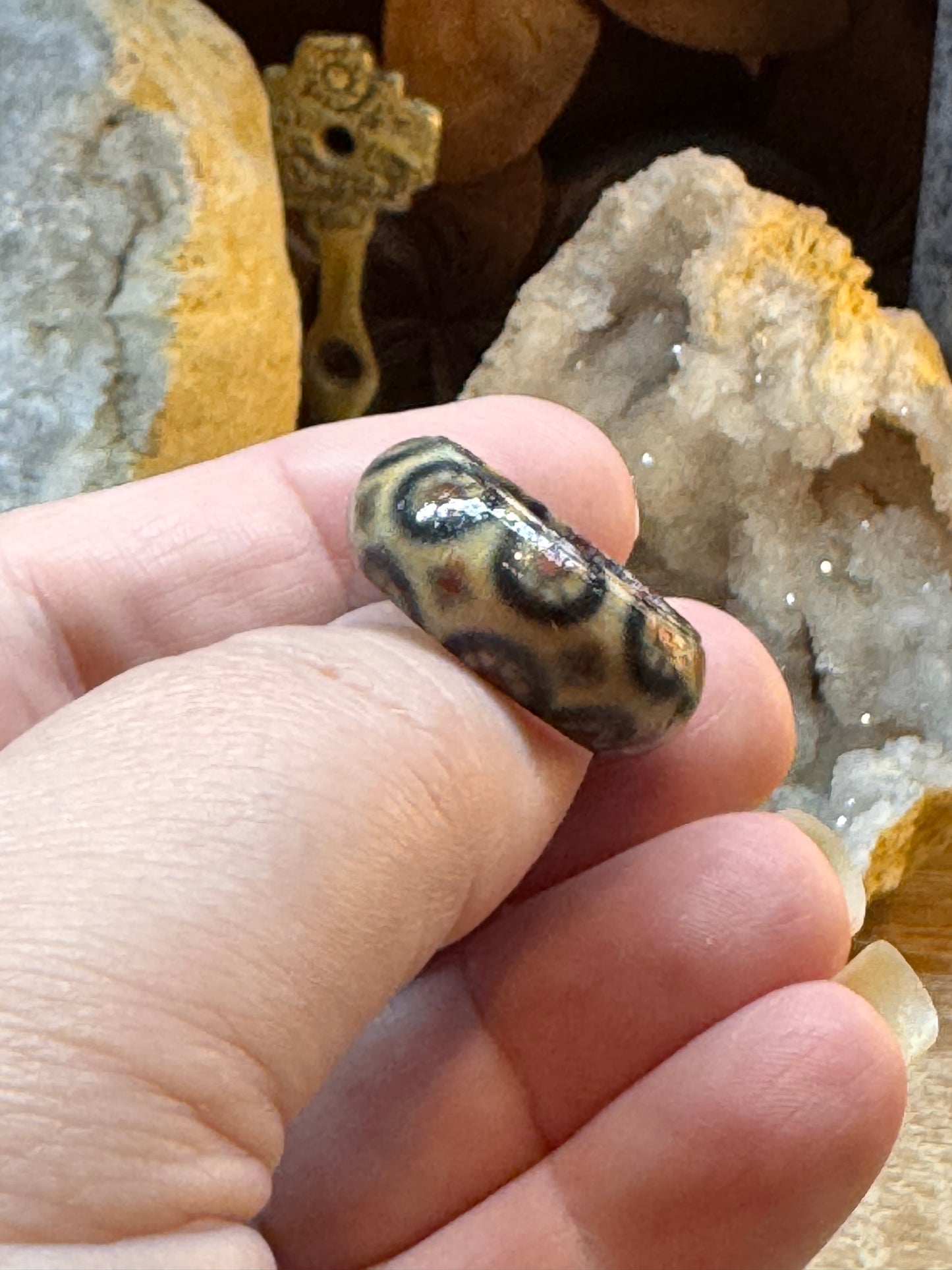 Bague fantaisie en bois
