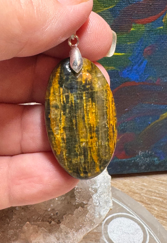 Pendentif d’œil de tigre