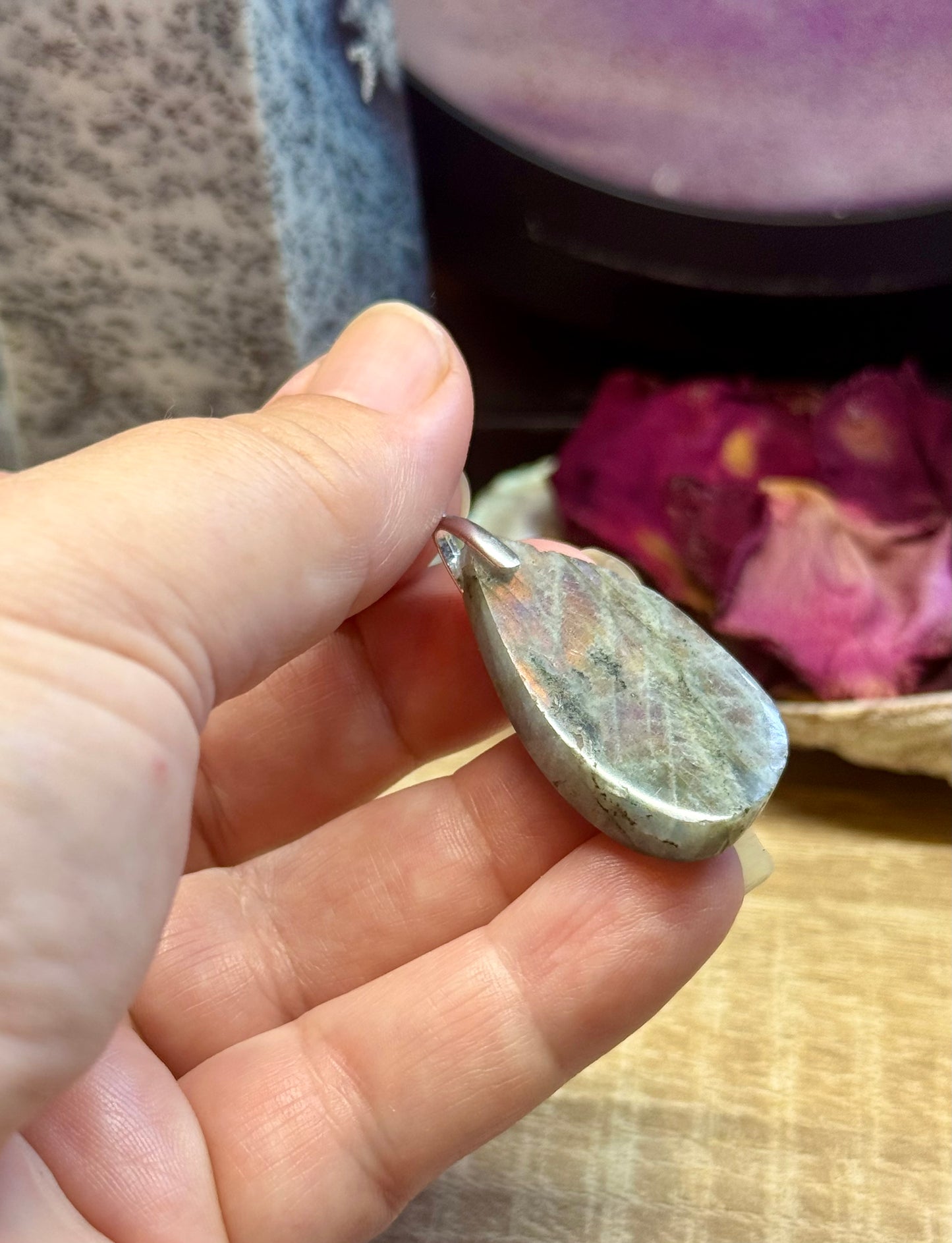 Pendentif en Labradorite