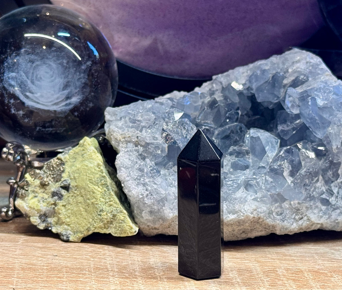 Pointe d’Obsidienne Noire