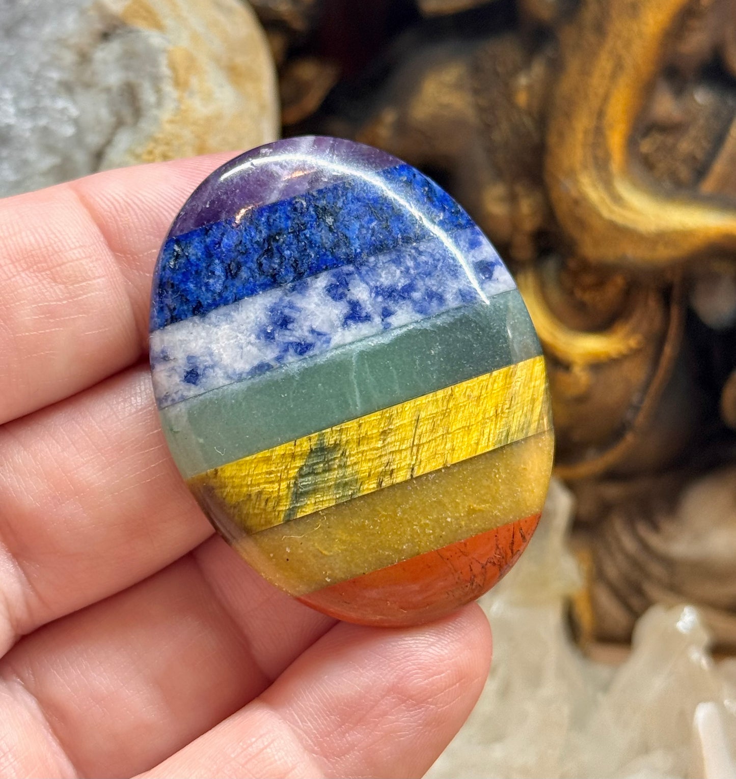 Pierre anti-stress 7 chakras