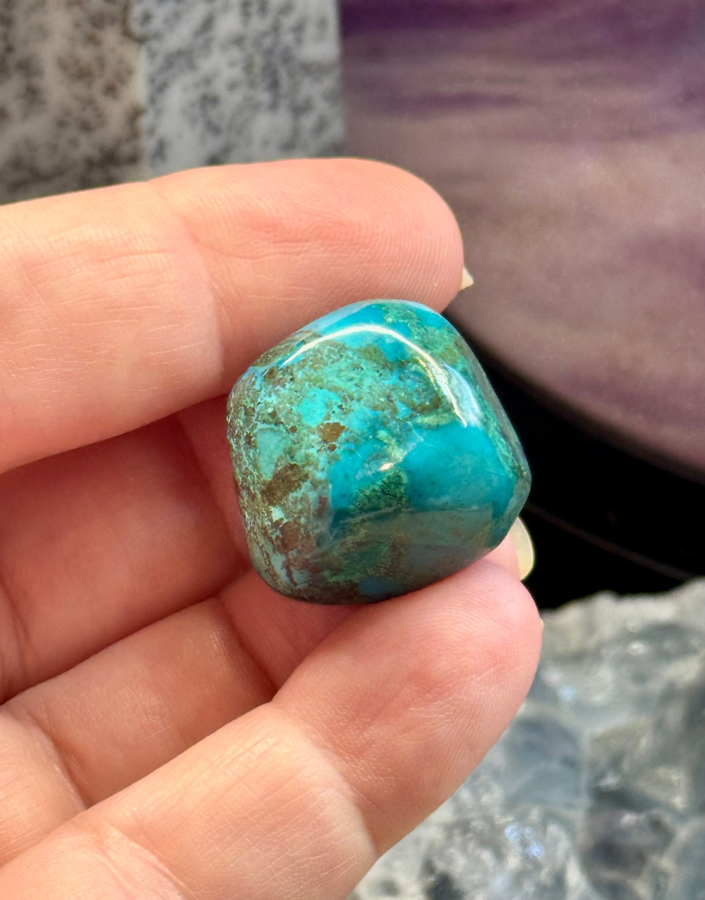 Pierres roulées de Chrysocolle