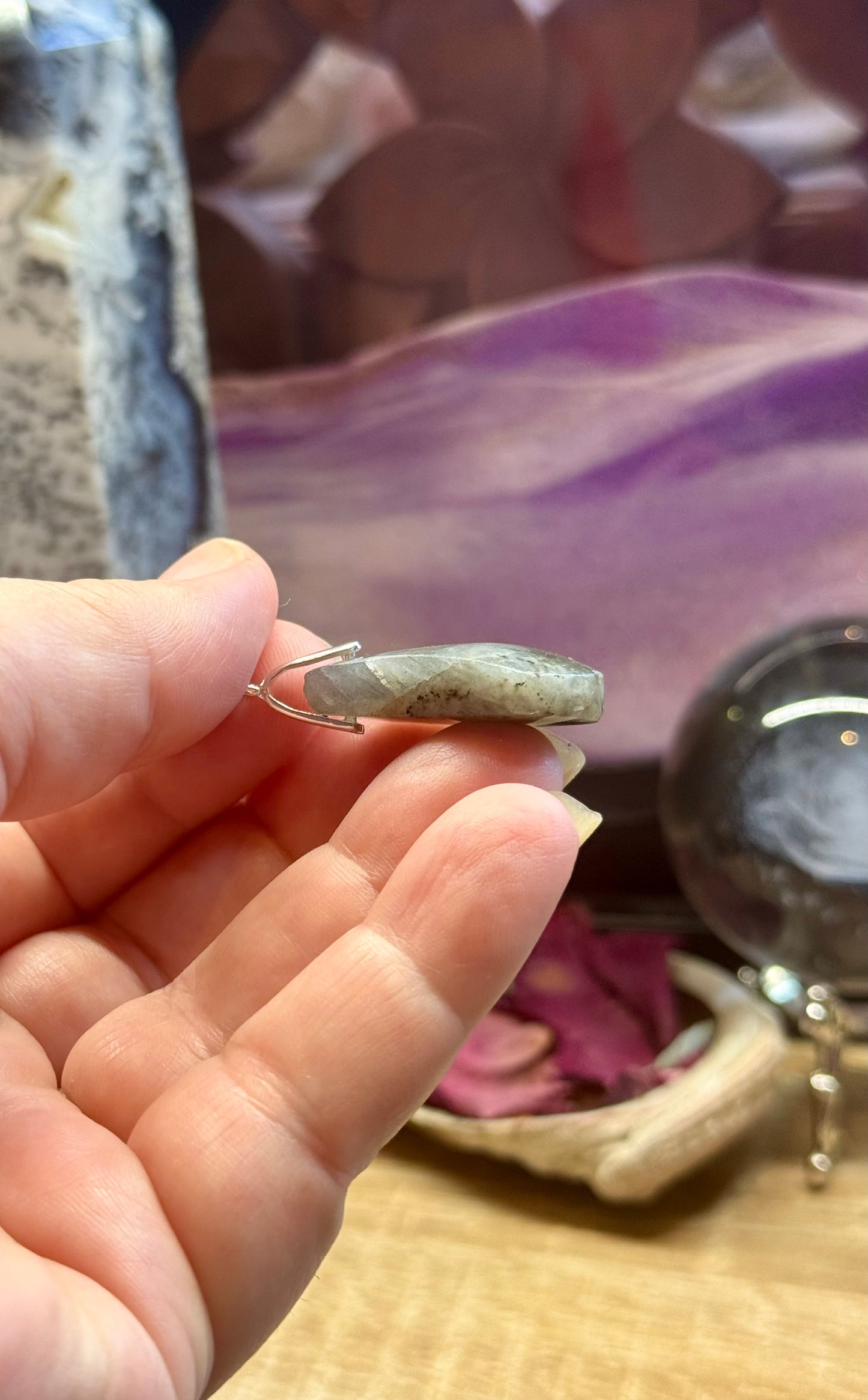 Pendentif en Labradorite