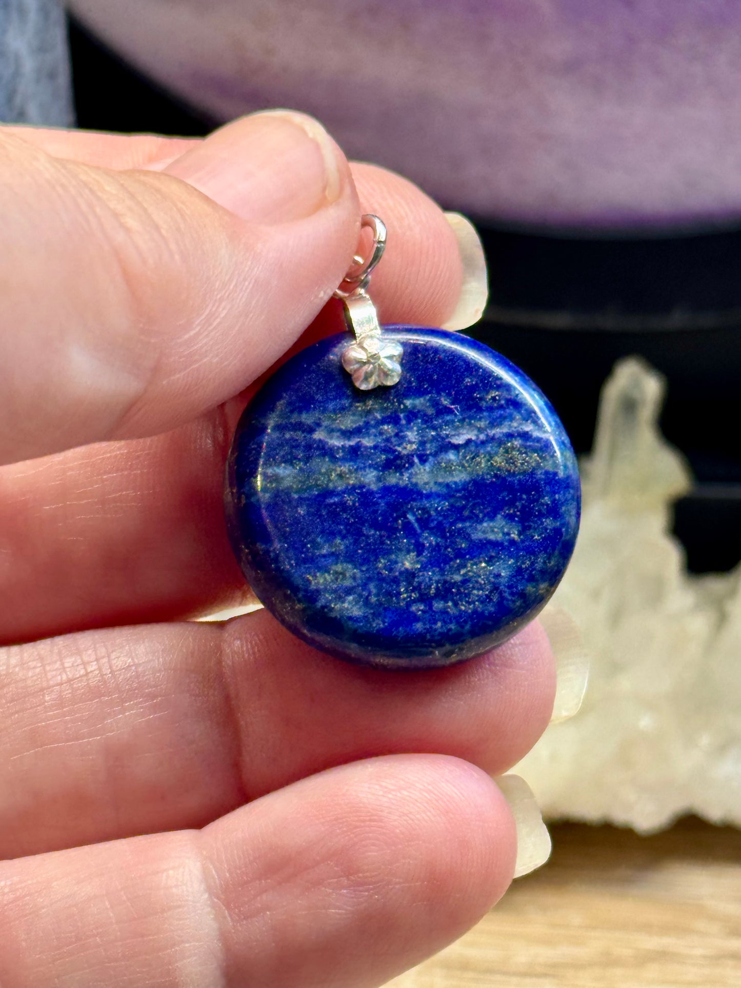 Pendentif de lapis Lazuli Métatron