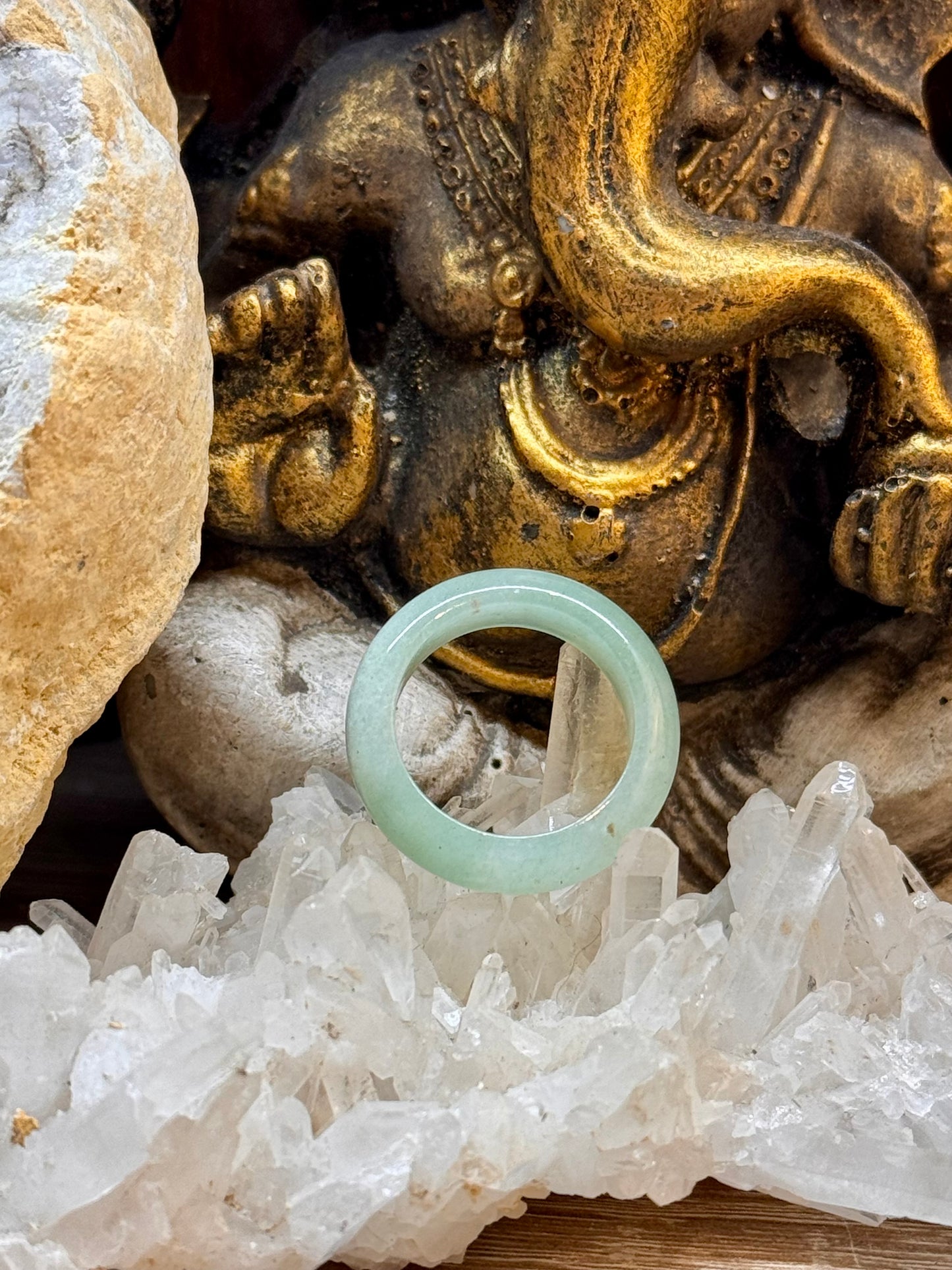 Anneau en Aventurine T57