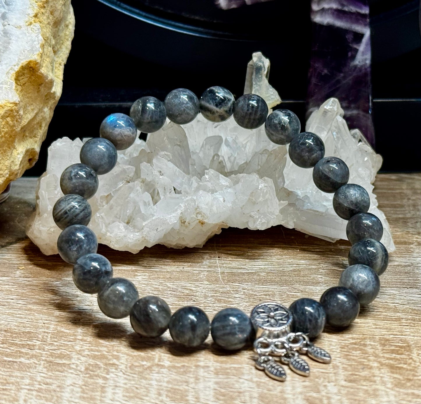 Bracelet de labradorite