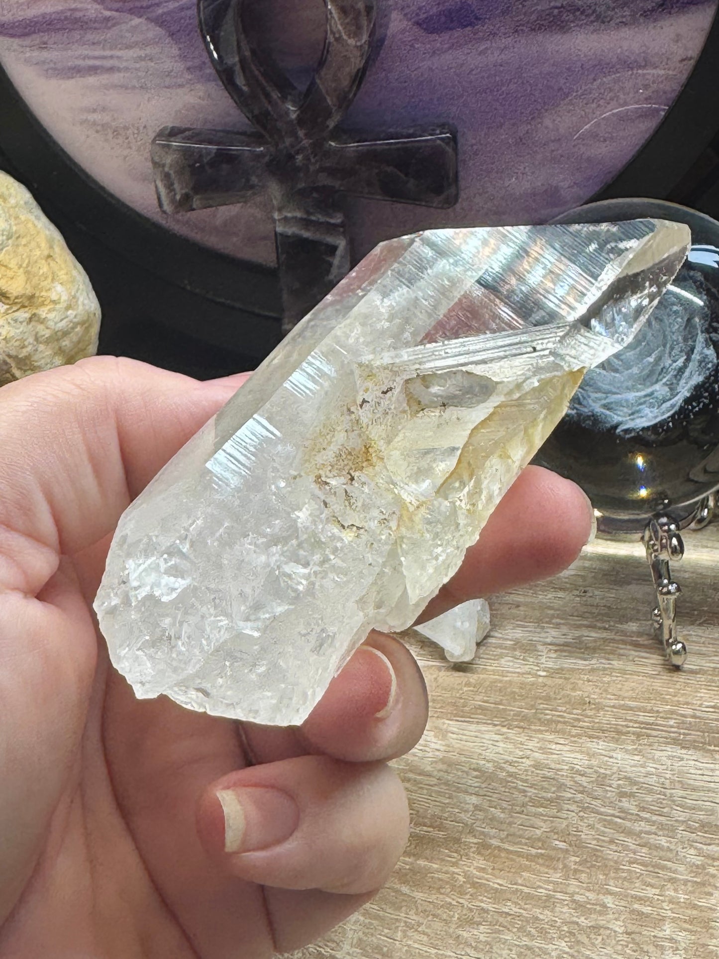 Pointe de Quartz Lémurien - 6