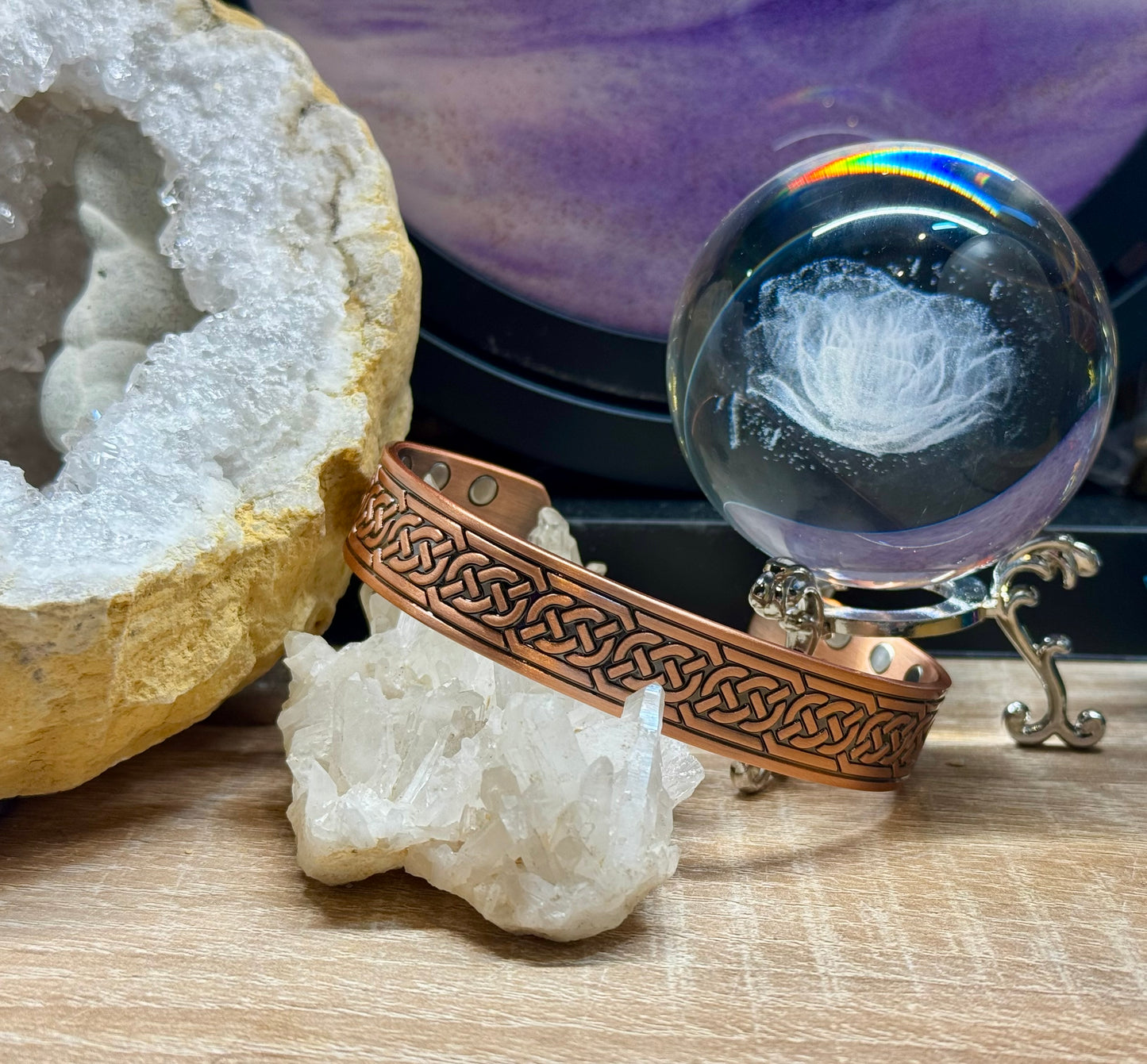 Bracelet magnétique en acier inoxydable