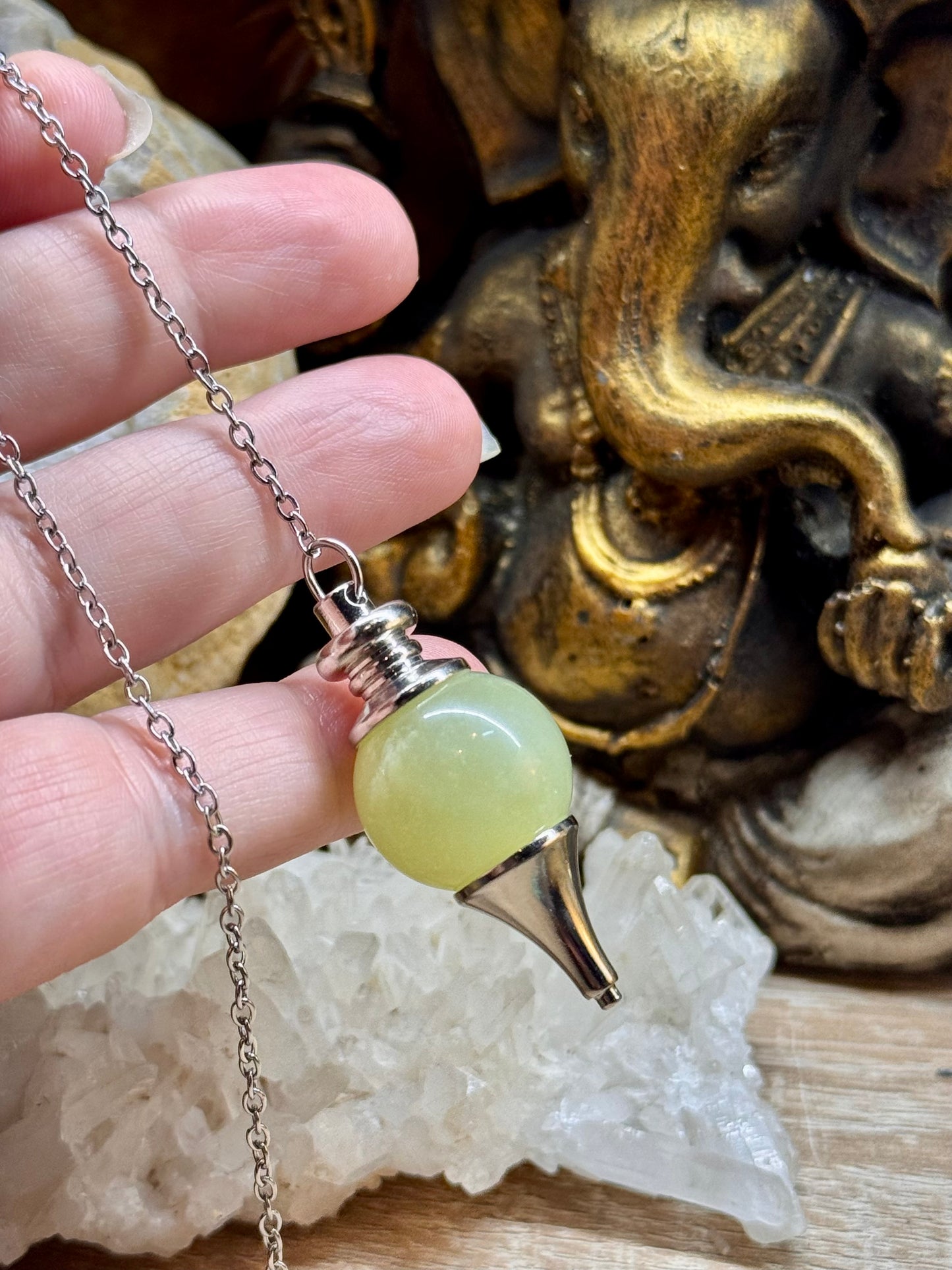 Pendule sphérique en Jade