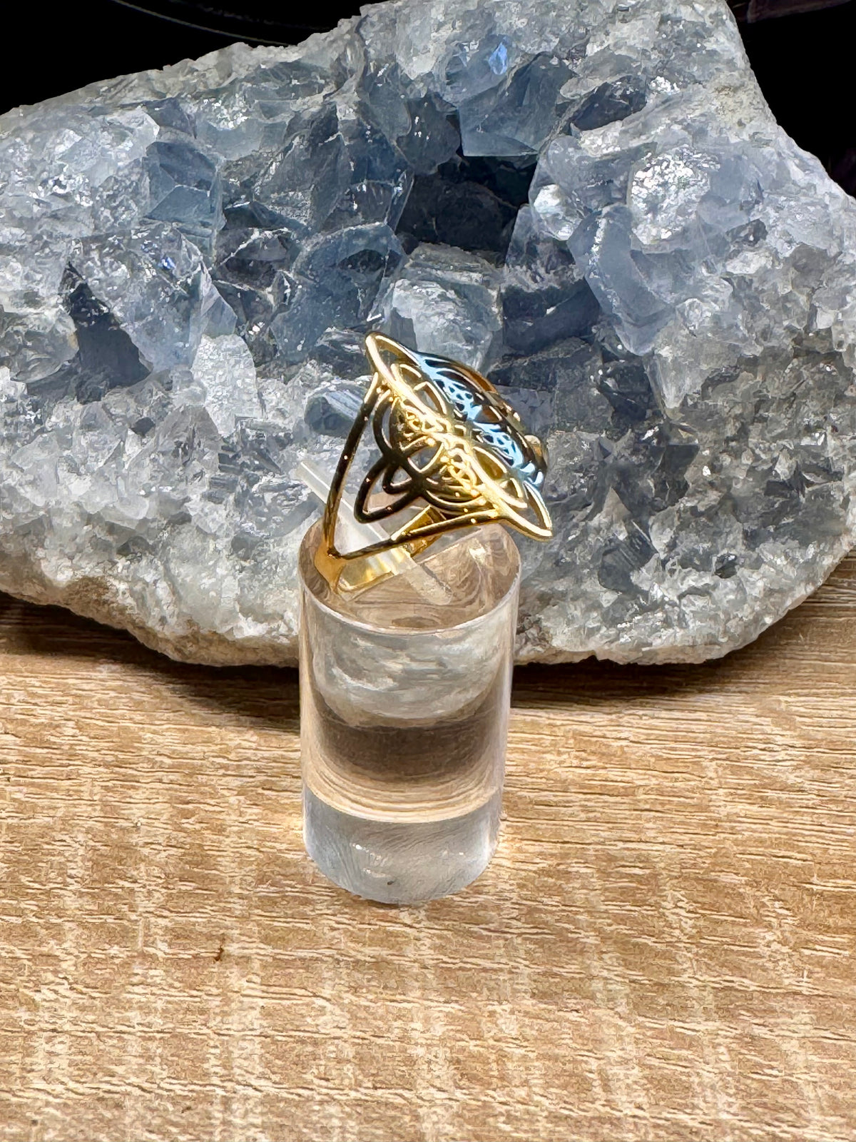 Bague Noeud de Sorcière doré