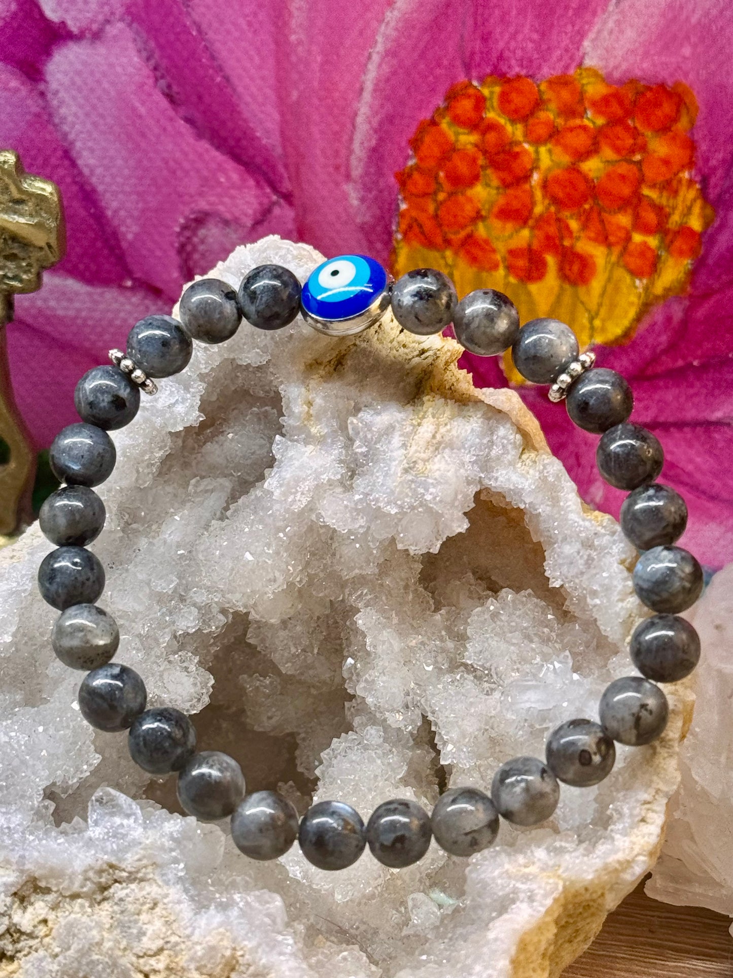 Bracelet de protection - Larvikite