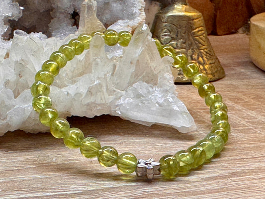 Bracelet de péridot