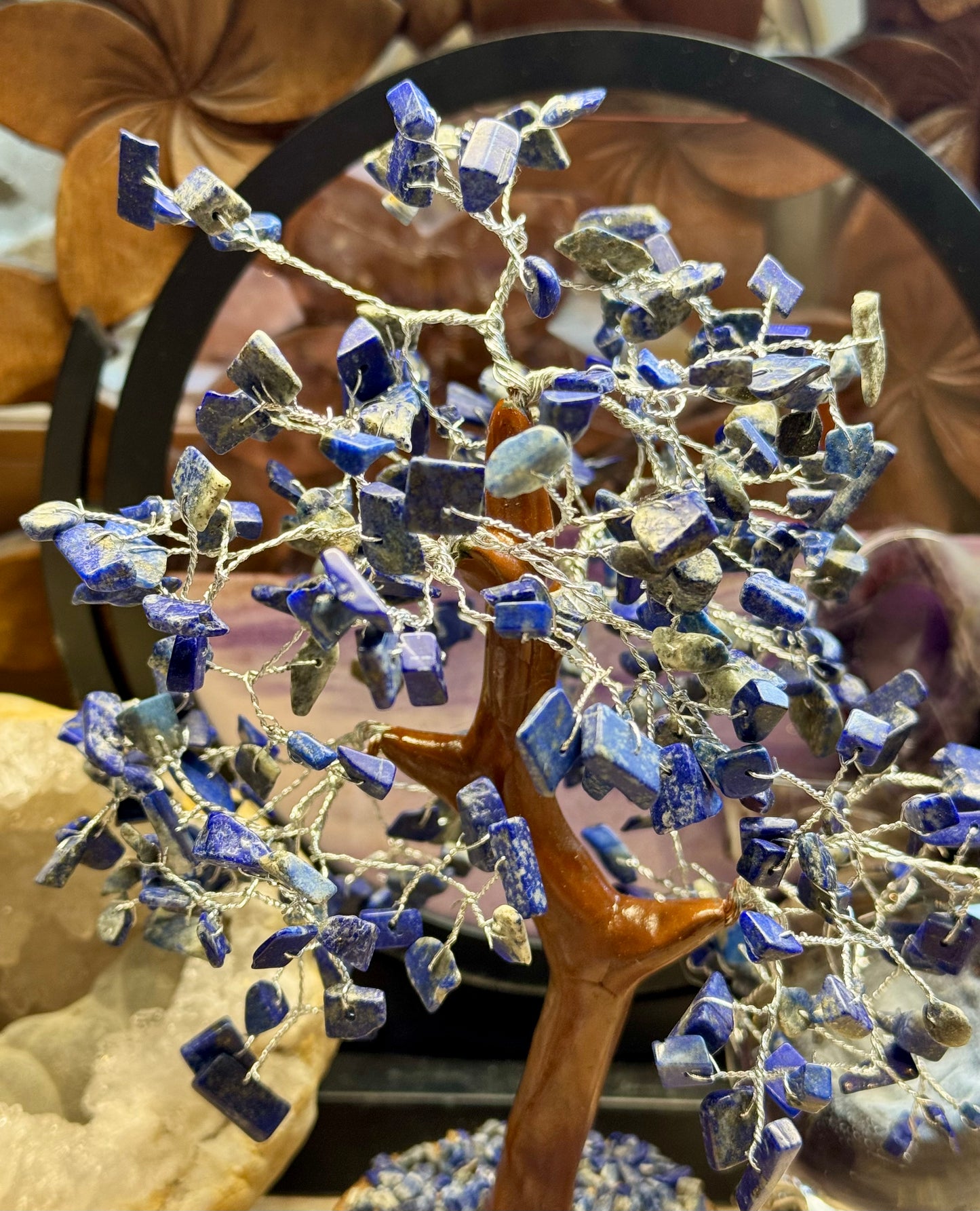 Arbre du bonheur en  Lapis-lazuli