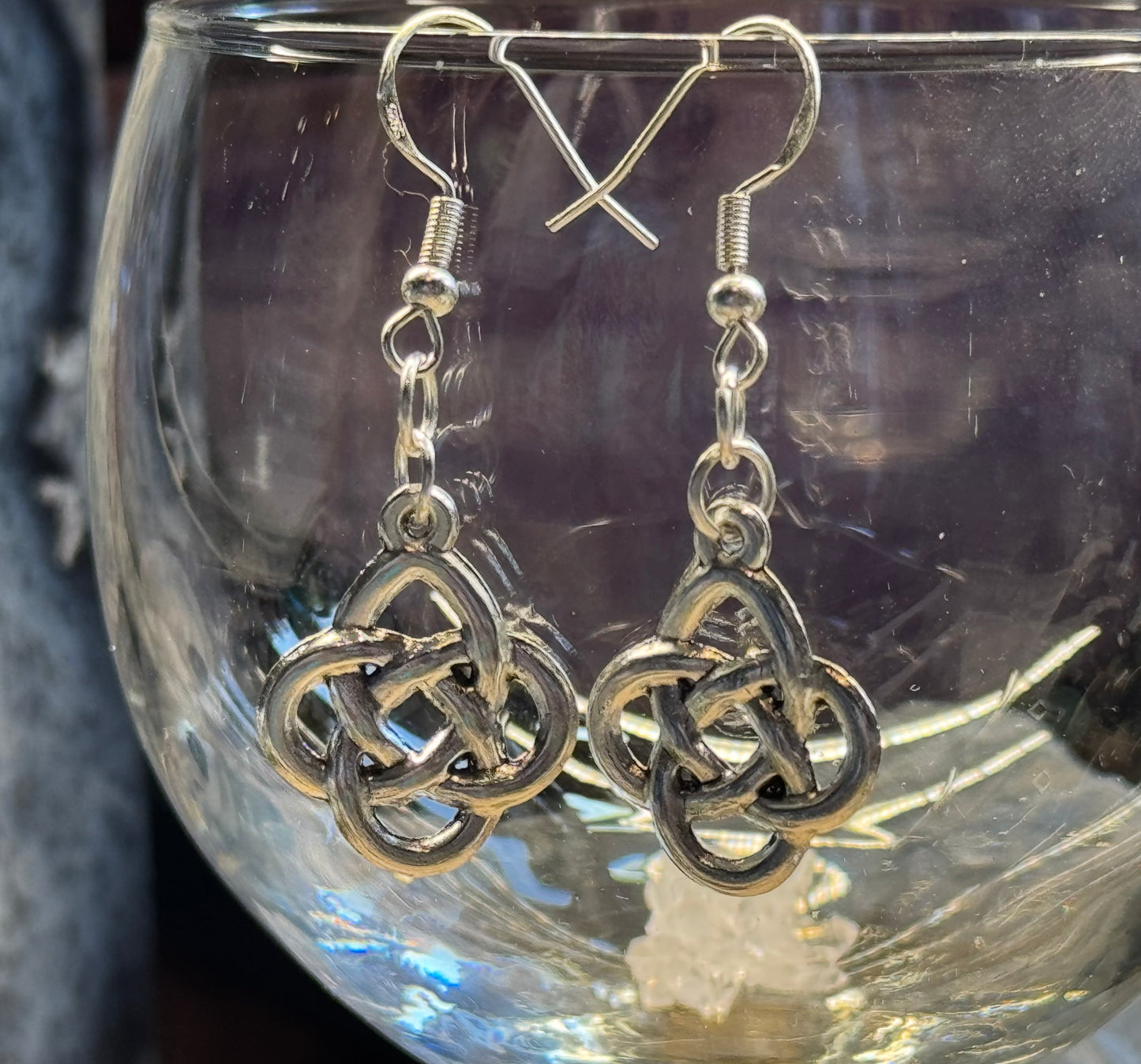 Boucles d’oreilles Noeud Infini
