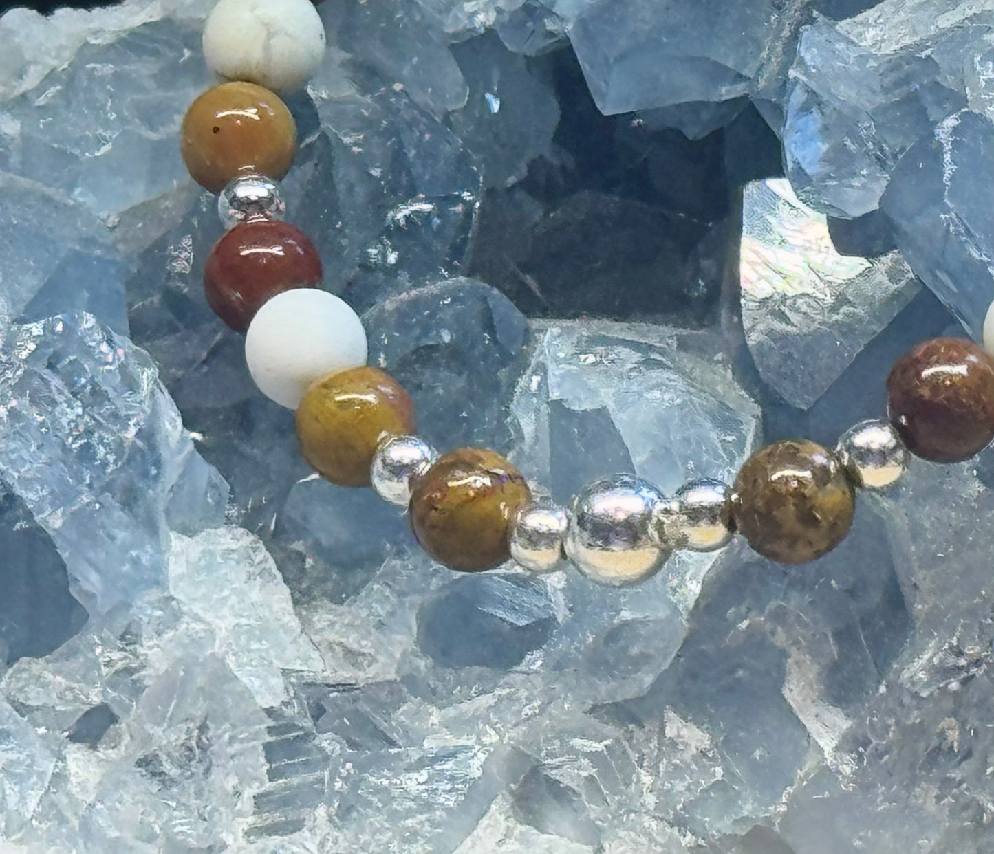 Bracelet "sel-control, sérénité et patience"