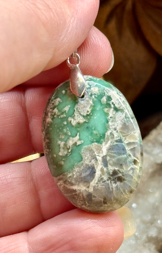 Pendentif de variscite